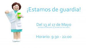 Farmacia de Guardia en Guadiana del Caudillo en Mayo 2019