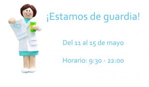 Farmacia de guardia Guadiana: mayo 2020
