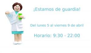 Farmacia de guardia - Guadiana - Del 5 al 9 de abril
