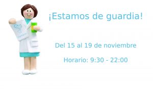 Farmacia de guardia - Guadiana - Del 14 al 19 de noviembre de 2021