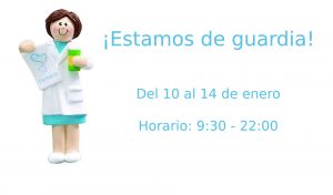 Farmacia de guardia - Guadiana - Del 10 al 14 de enero de 2022
