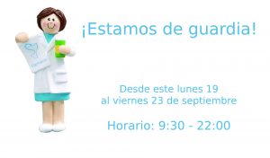 Farmacia de guardia - Guadiana - Del 19 al 23 de septiembre de 2022