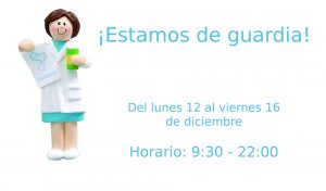 Farmacia de guardia - Guadiana - Del 12 al 16 de diciembre de 2022